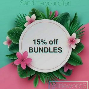 15%off Bundles !! if you buy two + you save more!